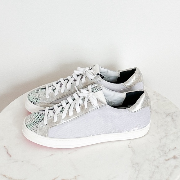 NEW P448 John Python Print Sneaker in Glamour Size 39 EU 8.5-9 US - Picture 10 of 13